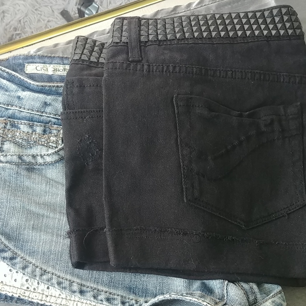 Bongo and Hotkiss jean shorts bundle  ladies sz.13
